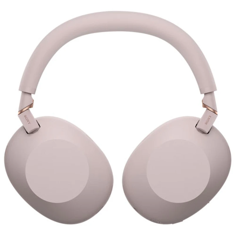 Casque d'écoute Bluetooth à suppression du bruit WH-1000XM6 de Sony - Rose sable