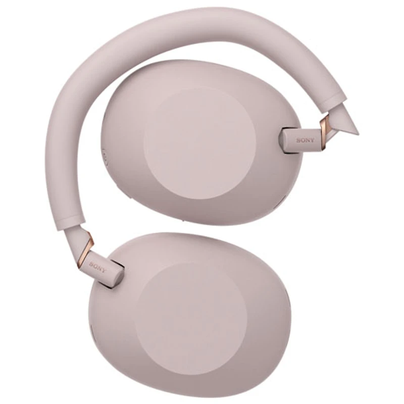 Casque d'écoute Bluetooth à suppression du bruit WH-1000XM6 de Sony - Rose sable