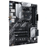 Carte mère Prime B550-PLUS AC-HES Wi-Fi 5 AM4 DDR4 d'ASUS pour processeurs Ryzen d'AMD
