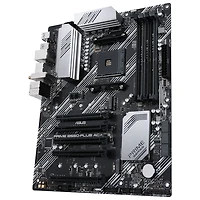 Carte mère Prime B550-PLUS AC-HES Wi-Fi 5 AM4 DDR4 d'ASUS pour processeurs Ryzen d'AMD