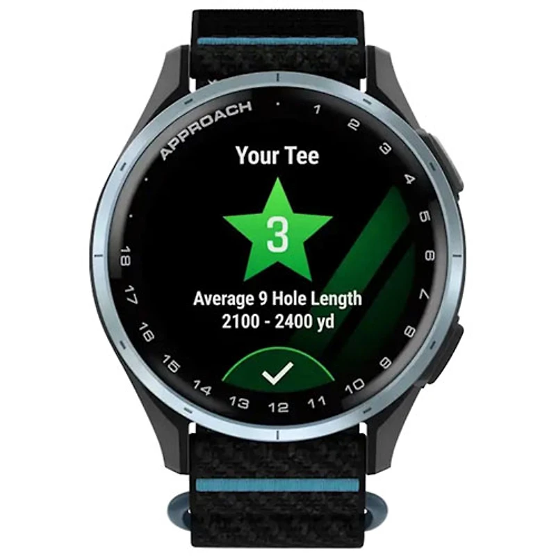 Garmin Approach J1 43mm Bluetooth Golf Smartwatch - Cloud Blue/Black