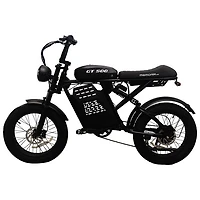 Memorex GT500 Fat Tire Electric City Bike (1000W Motor / 90km Range / 32km/h Top Speed) - Black