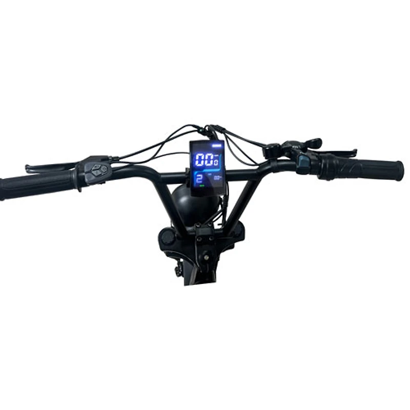 Memorex GT500 Fat Tire Electric City Bike (1000W Motor / 90km Range / 32km/h Top Speed) - Black