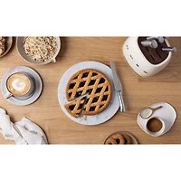 Smeg Stainless Steel 6-Piece Knife Block Set (KBSF02CR) - Cream