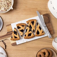 Smeg Stainless Steel 6-Piece Knife Block Set (KBSF02CR) - Cream