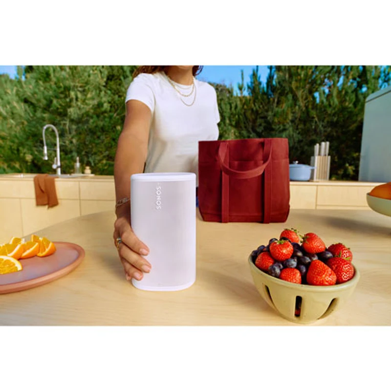 Sonos Play Waterproof Bluetooth Wireless Speaker - White