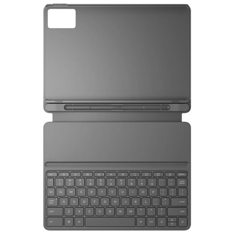 Lenovo Leather Keyboard Folio Case for Idea Tab - Luna Grey