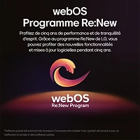 Téléviseur intelligent webOS mini-DEL HDR UHD 4K QNED91 evo AI de 55 po de LG (55QNED91AUA.ACCQ) - 2026