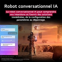 Téléviseur intelligent webOS mini-DEL HDR UHD 4K QNED91 evo AI de 55 po de LG (55QNED91AUA.ACCQ) - 2026