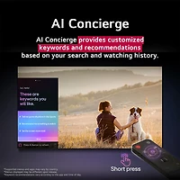 Téléviseur intelligent webOS mini-DEL HDR UHD 4K QNED91 evo AI de 55 po de LG (55QNED91AUA.ACCQ) - 2026