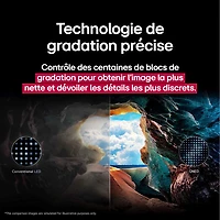 Téléviseur intelligent webOS mini-DEL HDR UHD 4K QNED91 evo AI de 55 po de LG (55QNED91AUA.ACCQ) - 2026