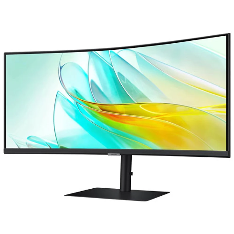 Samsung 34" QHD 100Hz 5ms GTG Curved VA LCD FreeSync Monitor (LS34C654UENXGO) - Black