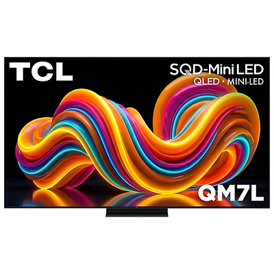 TCL 75" QM7L Series 4K UHD HDR SQD Mini-LED Google TV (75QM7L) - 2026