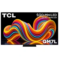 TCL 75" QM7L Series 4K UHD HDR SQD Mini-LED Google TV (75QM7L) - 2026