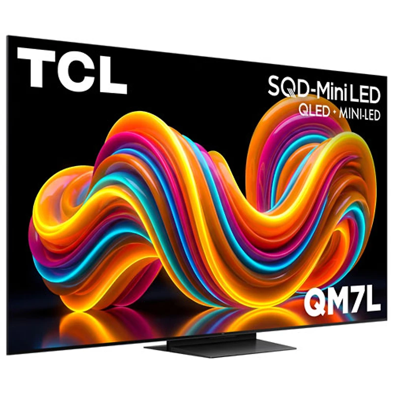 TCL 75" QM7L Series 4K UHD HDR SQD Mini-LED Google TV (75QM7L) - 2026
