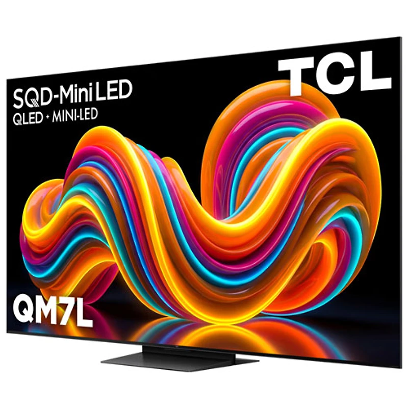 TCL 75" QM7L Series 4K UHD HDR SQD Mini-LED Google TV (75QM7L) - 2026
