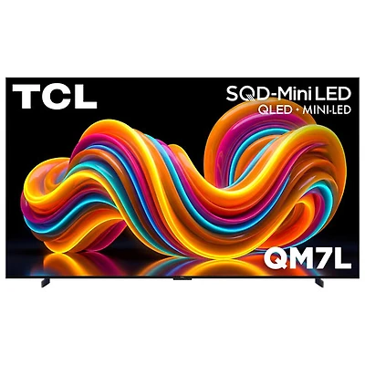 TCL 98" QM7L Series 4K UHD HDR SQD Mini-LED Google TV (98QM7L) - 2026