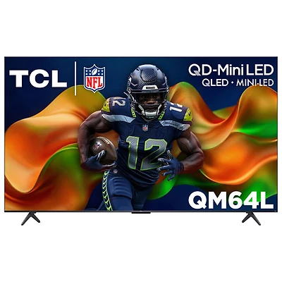 TCL 85" QM64L Series 4K UHD HDR QD Mini-LED Fire TV Smart TV (85QM64L) - 2026