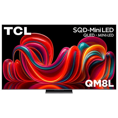 TCL 75" QM8L Series 4K UHD HDR QD Mini-LED Google TV (75QM8L) - 2026