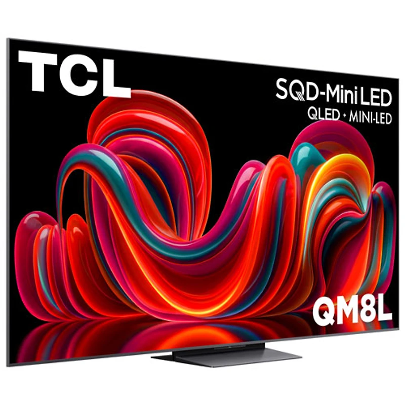 TCL 85" QM8L Series 4K UHD HDR QD Mini-LED Google TV (85QM8L) - 2026