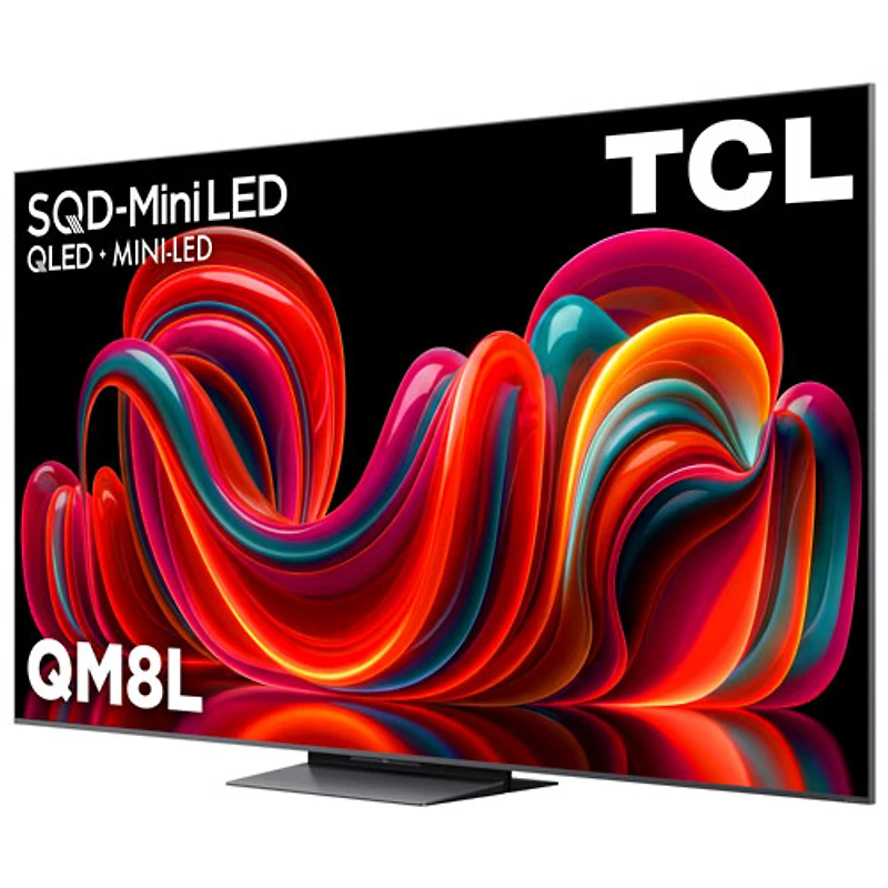 TCL 85" QM8L Series 4K UHD HDR QD Mini-LED Google TV (85QM8L) - 2026