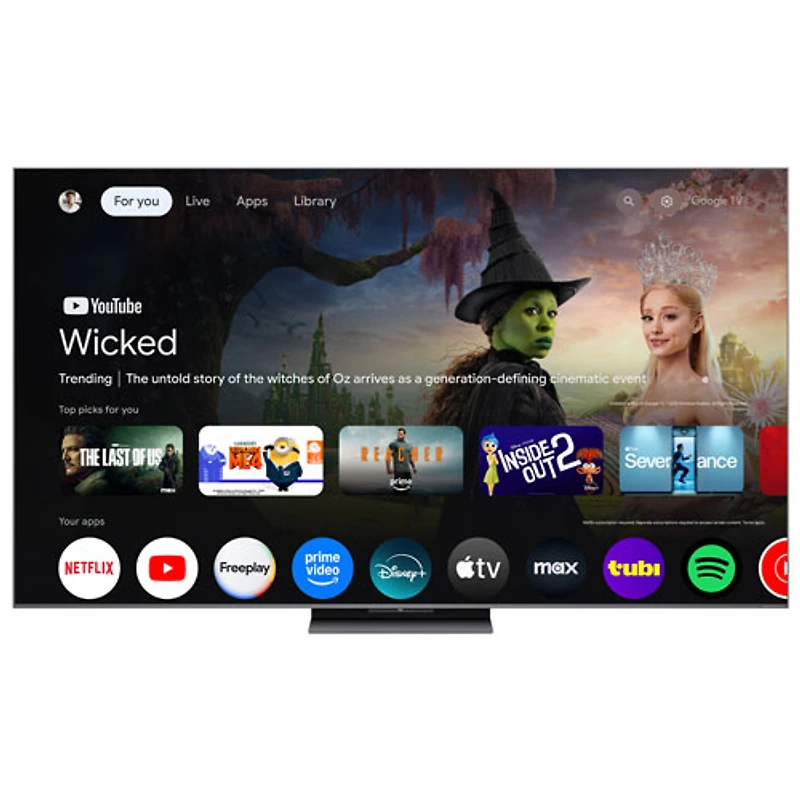 TCL 85" QM8L Series 4K UHD HDR QD Mini-LED Google TV (85QM8L) - 2026