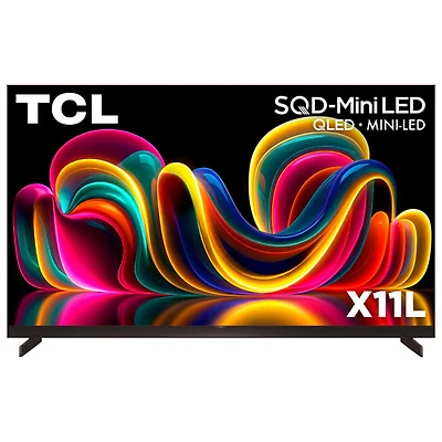 Téléviseur intelligent Android DELO mini-DEL HDR UHD 4K série X11L de 75 po de TCL (75X11L) - 2026