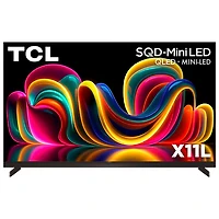 Téléviseur intelligent Android DELO mini-DEL HDR UHD 4K série X11L de 75 po de TCL (75X11L) - 2026