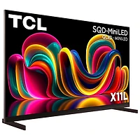 Téléviseur intelligent Android DELO mini-DEL HDR UHD 4K série X11L de 75 po de TCL (75X11L) - 2026