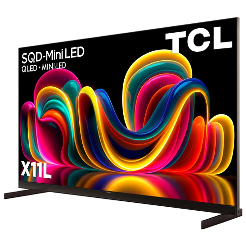 Téléviseur intelligent Android DELO mini-DEL HDR UHD 4K série X11L de 75 po de TCL (75X11L) - 2026