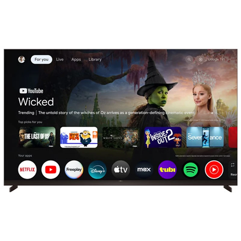 Téléviseur intelligent Android DELO mini-DEL HDR UHD 4K série X11L de 85 po de TCL (85X11L) - 2026