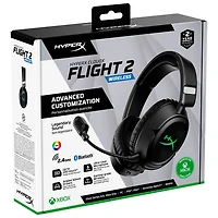 Casque de jeu sans fil CloudX Flight 2 de HyperX - Noir