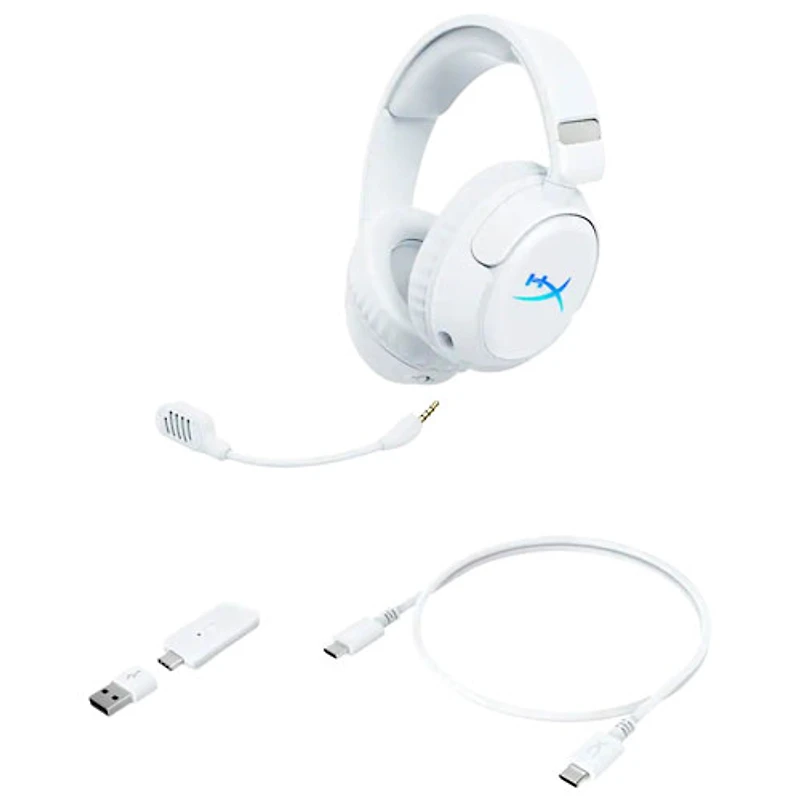 Casque de jeu sans fil Cloud Flight 2 de HyperX - Blanc