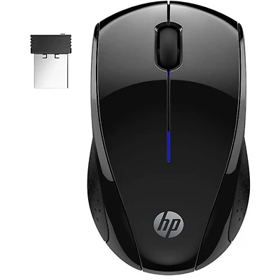 Souris optique sans fil de 1600 ppp X3000 G3 de HP - Noir de jais