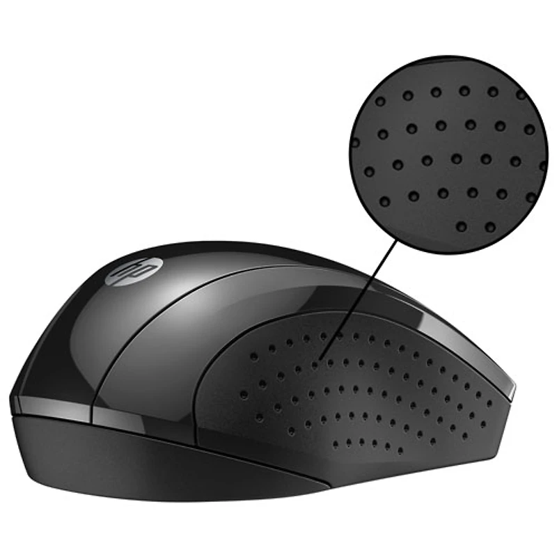 Souris optique sans fil de 1600 ppp X3000 G3 de HP - Noir de jais