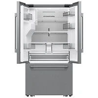 Réfrigérateur à deux portes 24 pi³ 36 po avec distributeur d'eau et de glaçons de Samsung (RF70H25HERAA) - Acier inoxydable