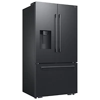 Samsung 36" 29 Cu. Ft. French Door Refrigerator with Water & Ice Dispenser (RF70H30GEEAA) - Matte Black Stainless Steel