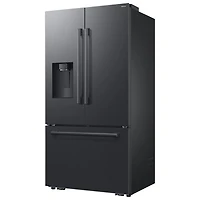 Samsung 36" 29 Cu. Ft. French Door Refrigerator with Water & Ice Dispenser (RF70H30GEEAA) - Matte Black Stainless Steel