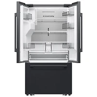 Samsung 36" 29 Cu. Ft. French Door Refrigerator with Water & Ice Dispenser (RF70H30GEEAA) - Matte Black Stainless Steel