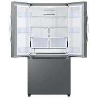 Réfrigérateur à deux portes 24,5 pi³ 33 po avec distributeur d'eau et de glaçons RF50 Neo de Samsung (RF25C5A01SRAA) - Acier inoxydable