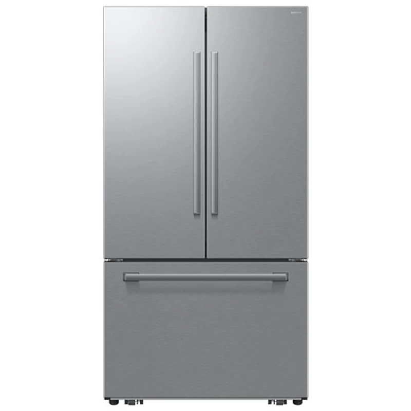 Réfrigérateur à deux portes 29 pi³ 36 po avec distributeur d'eau et de glaçons de Samsung (RF70H30KERAA) - Acier inoxydable