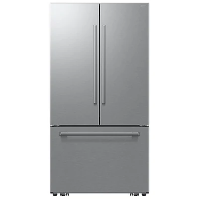 Réfrigérateur à deux portes 29 pi³ 36 po avec distributeur d'eau et de glaçons de Samsung (RF70H30KERAA) - Acier inoxydable