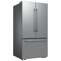 Réfrigérateur à deux portes 29 pi³ 36 po avec distributeur d'eau et de glaçons de Samsung (RF70H30KERAA) - Acier inoxydable