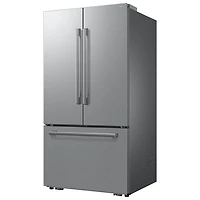 Réfrigérateur à deux portes 29 pi³ 36 po avec distributeur d'eau et de glaçons de Samsung (RF70H30KERAA) - Acier inoxydable