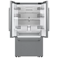 Réfrigérateur à deux portes 29 pi³ 36 po avec distributeur d'eau et de glaçons de Samsung (RF70H30KERAA) - Acier inoxydable