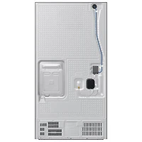 Réfrigérateur à deux portes 29 pi³ 36 po avec distributeur d'eau et de glaçons de Samsung (RF70H30KERAA) - Acier inoxydable