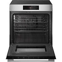 Bosch 300 Series 30" 5.8 Cu. Ft. True Convection Slide-In Induction Range (HIF3050MC) - Stainless Steel
