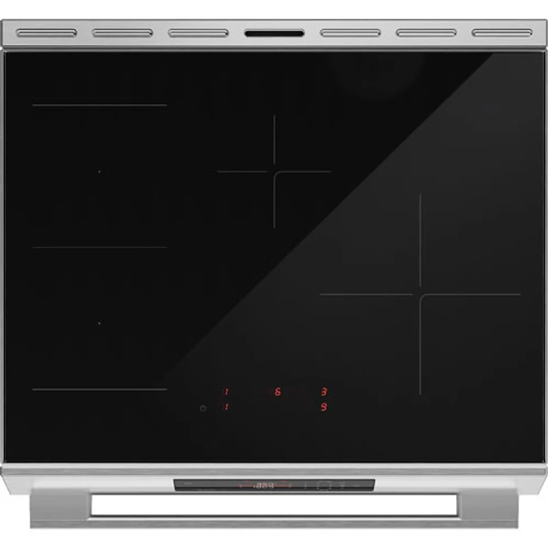 Bosch 300 Series 30" 5.8 Cu. Ft. True Convection Slide-In Induction Range (HIF3050MC) - Stainless Steel