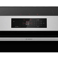 Bosch 300 Series 30" 5.8 Cu. Ft. True Convection Slide-In Induction Range (HIF3050MC) - Stainless Steel