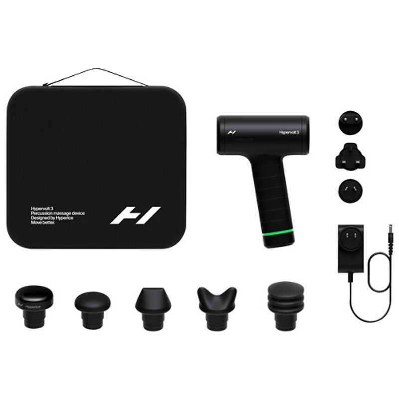 Hyperice Hypervolt 3 Percussion Massage Device - Black